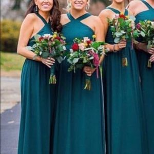 Lulus Forest Green Maxi Dress